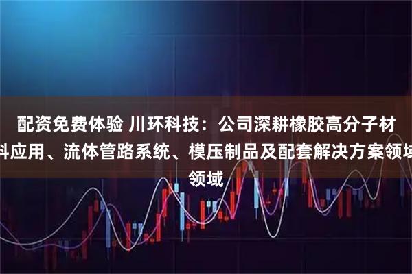 配资免费体验 川环科技:公司深耕橡胶高分子材料应用、流体管路系统、模压制品及配套解决方案领域
