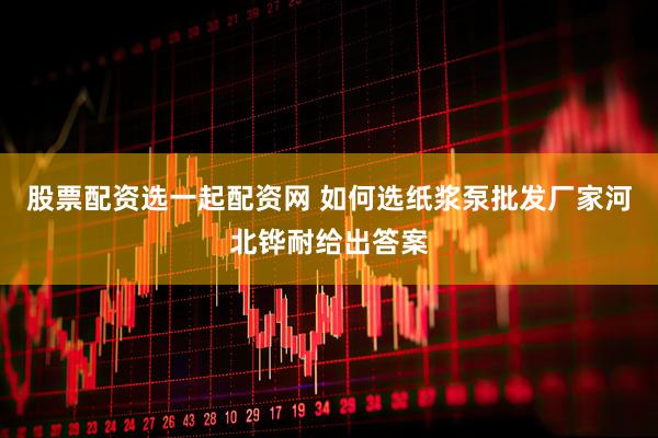 股票配资选一起配资网 如何选纸浆泵批发厂家河北铧耐给出答案